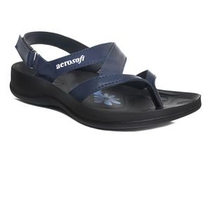 NWT Aerosoft | Navy Deke Sandal - Women